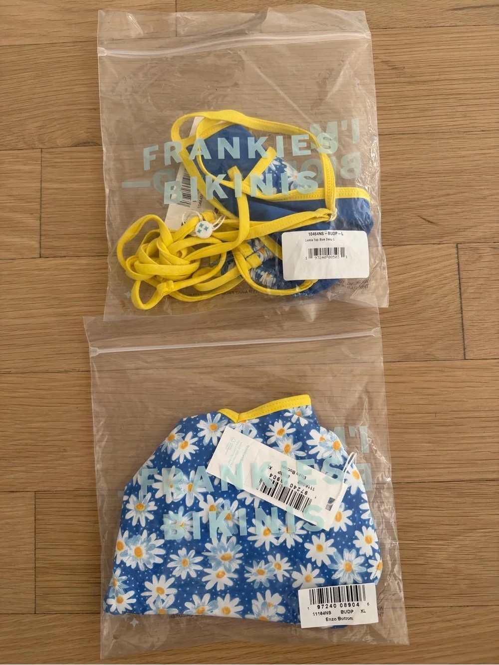 Frankie’s Bikinis - Lumia Triangle Bralette Bikini Top & Enzo Bottom